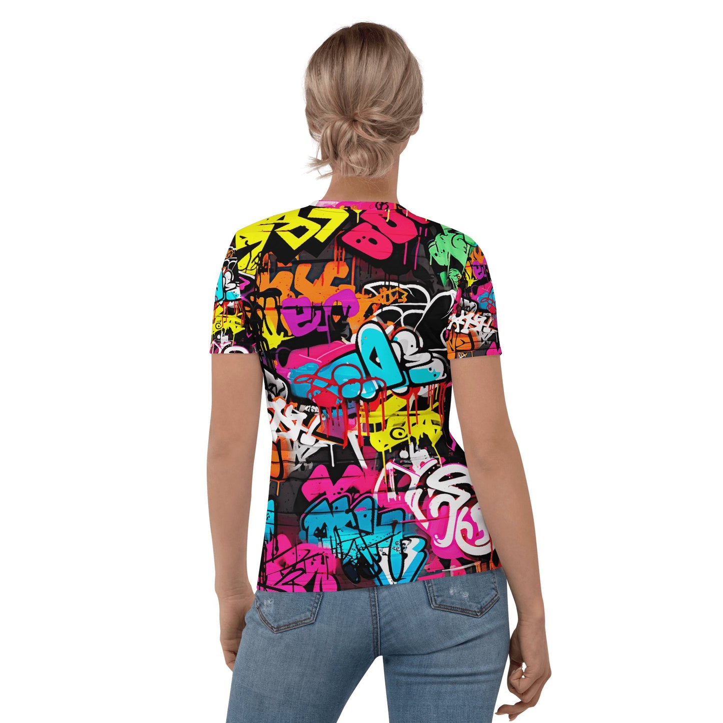 Damen T-Shirt "Graffiti" - Artexio