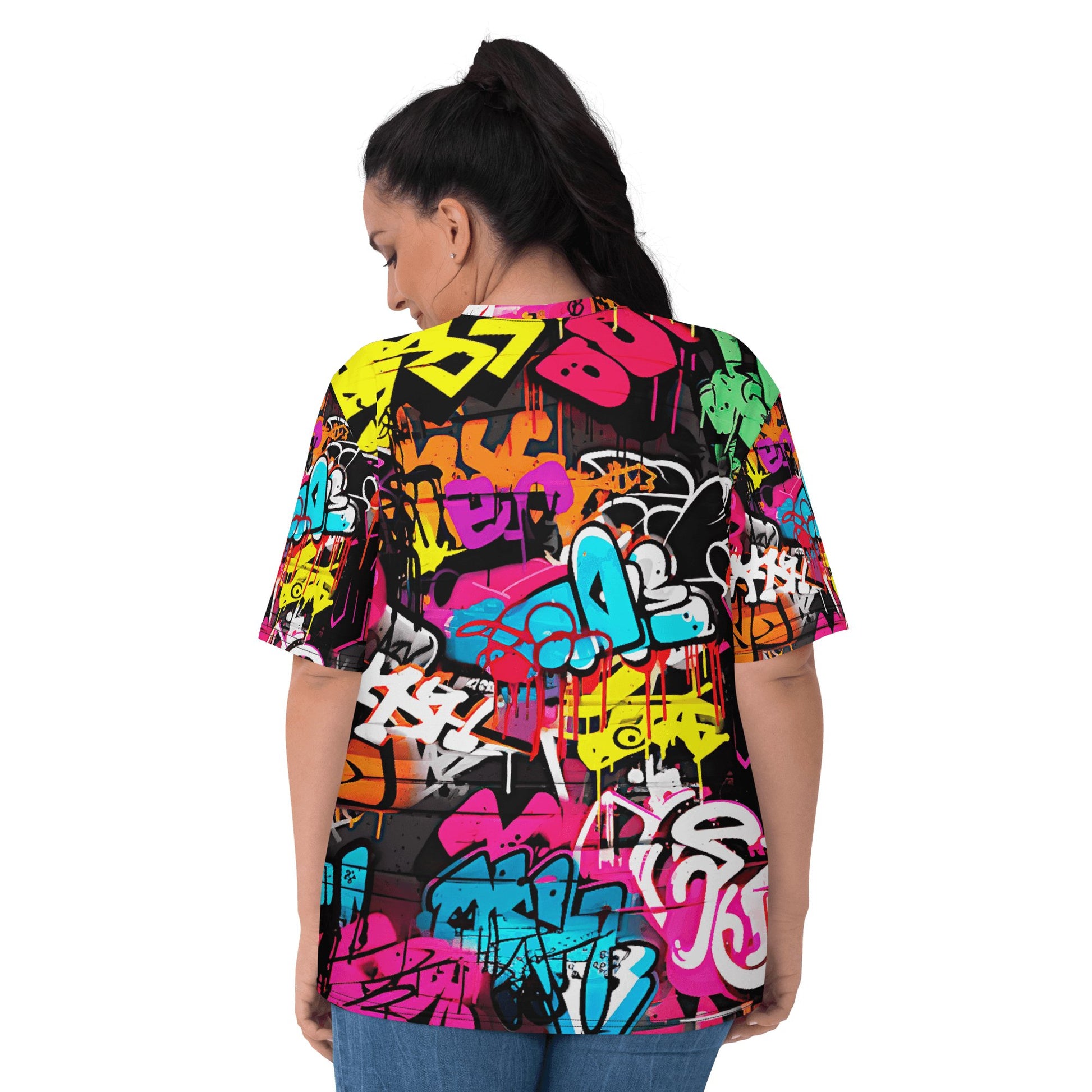 Damen T-Shirt "Graffiti" - Artexio