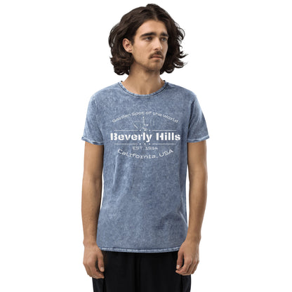 Denim T-Shirt "Beverly Hills" - Artexio