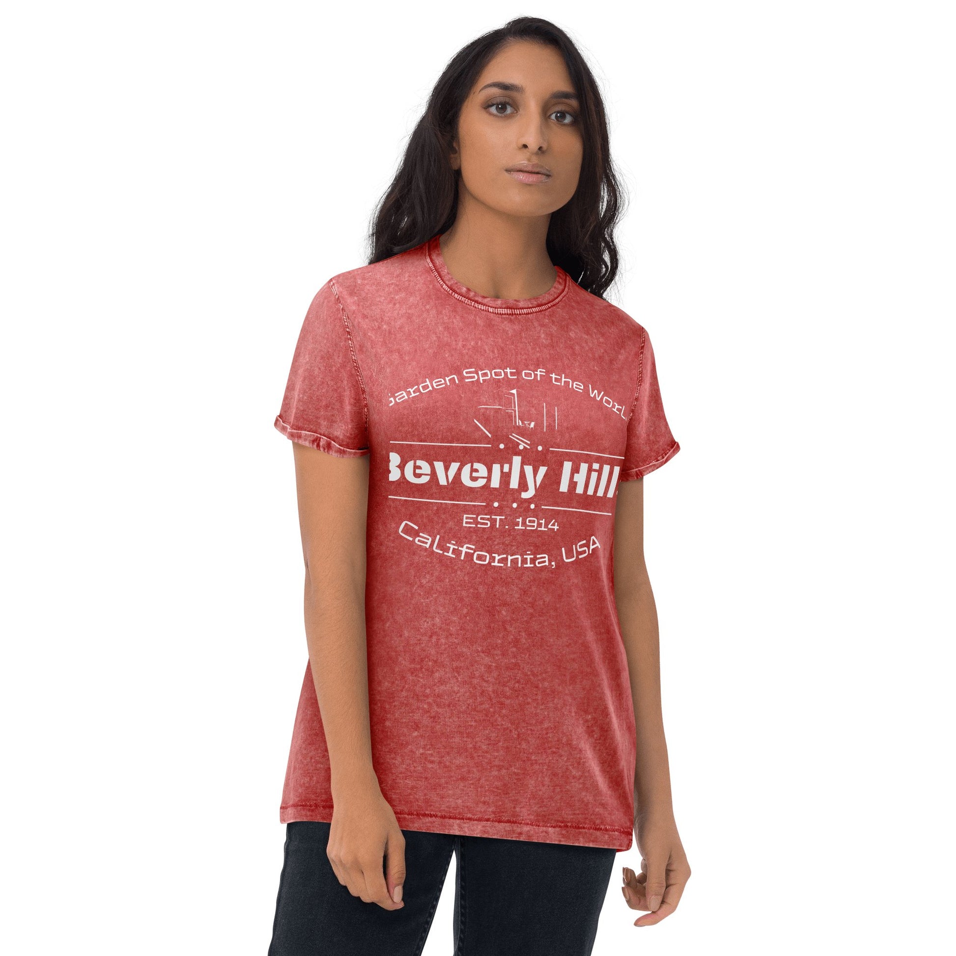 Denim T-Shirt "Beverly Hills" - Artexio