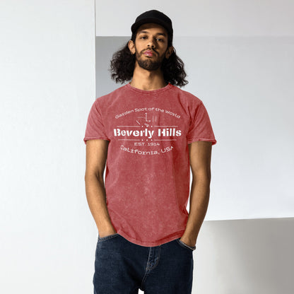 Denim T-Shirt "Beverly Hills" - Artexio