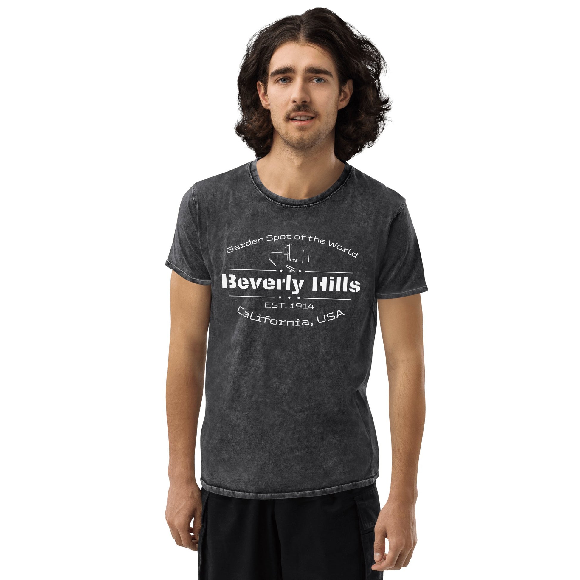 Denim T-Shirt "Beverly Hills" - Artexio