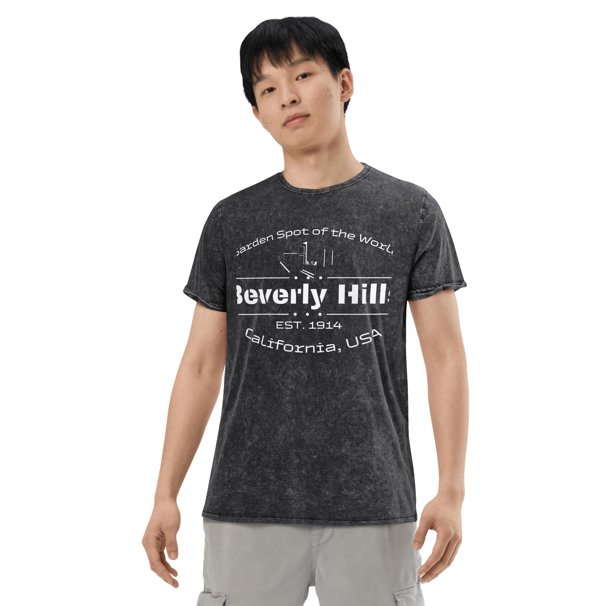 Denim T-Shirt "Beverly Hills" - Artexio