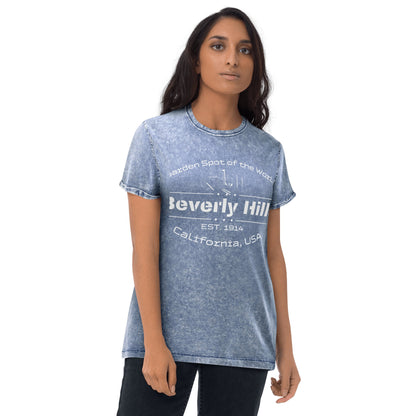 Denim T-Shirt "Beverly Hills" - Artexio