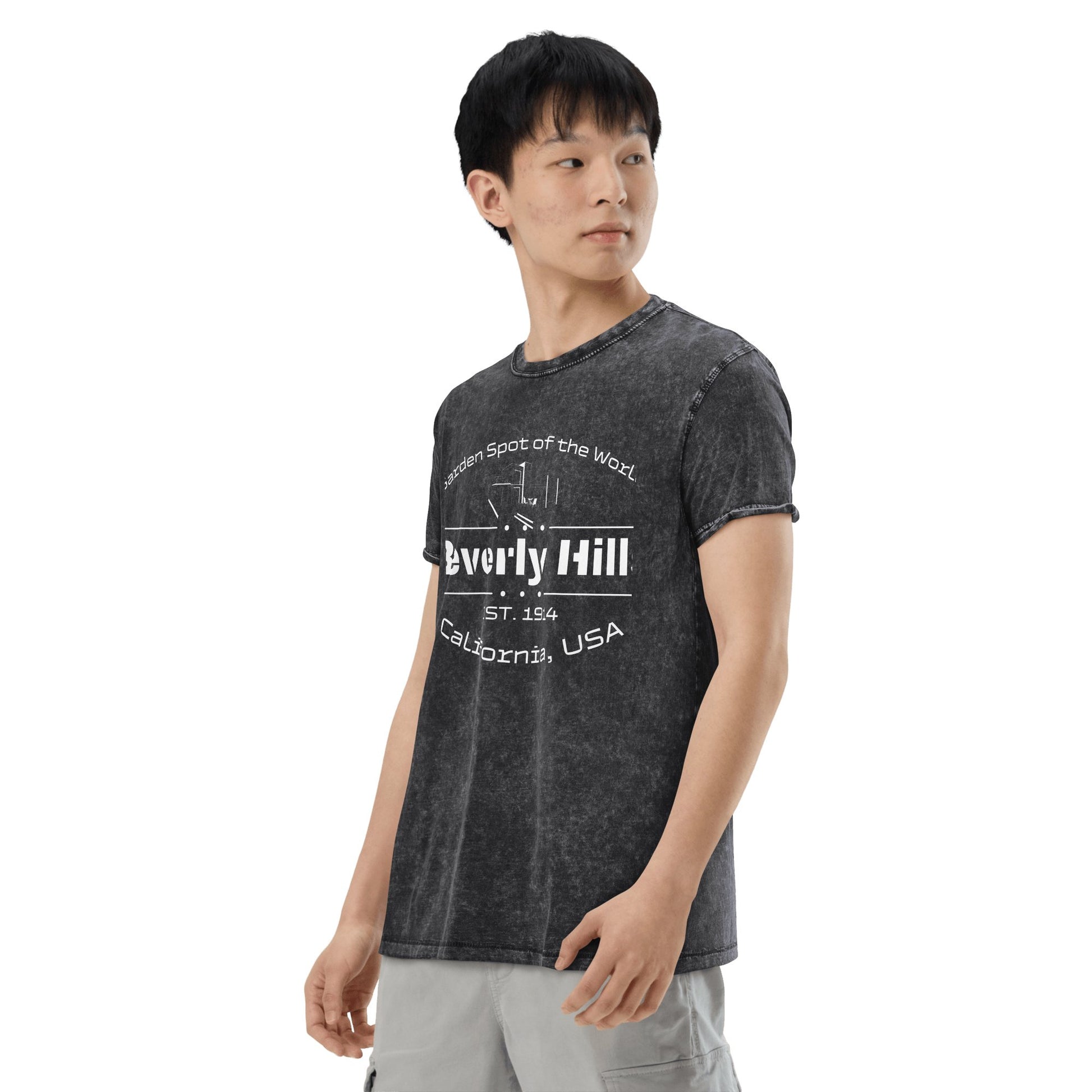 Denim T-Shirt "Beverly Hills" - Artexio