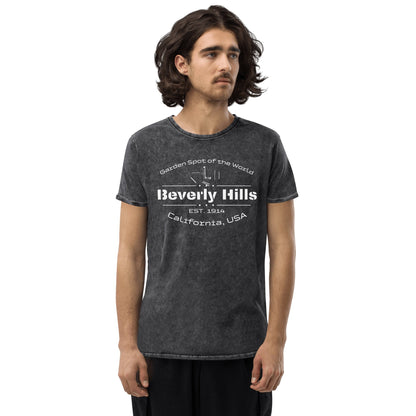 Denim T-Shirt "Beverly Hills" - Artexio