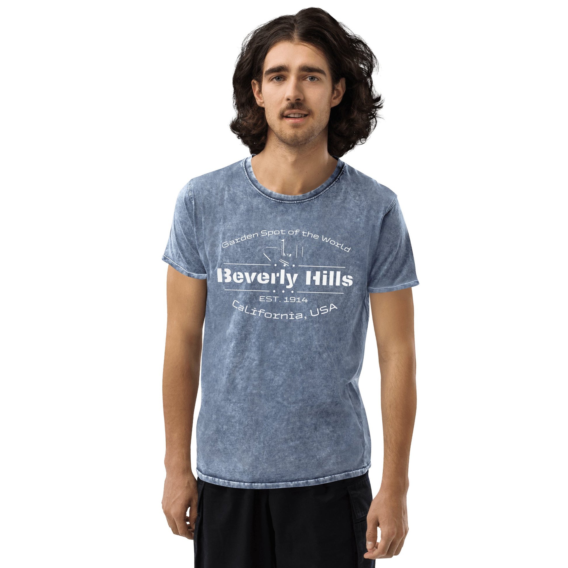 Denim T-Shirt "Beverly Hills" - Artexio