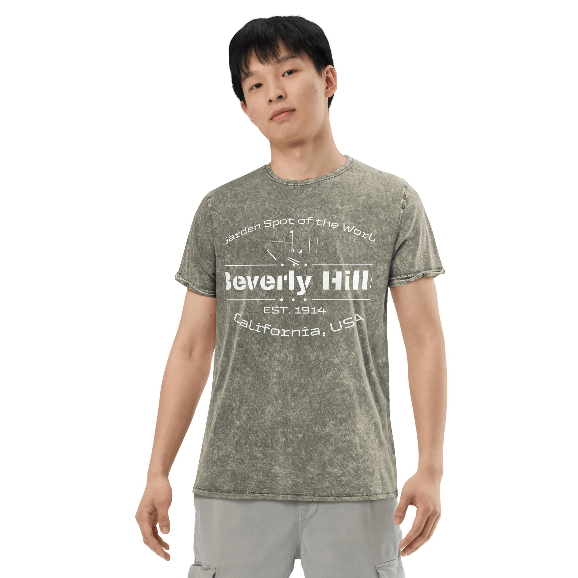 Denim T-Shirt "Beverly Hills" - Artexio