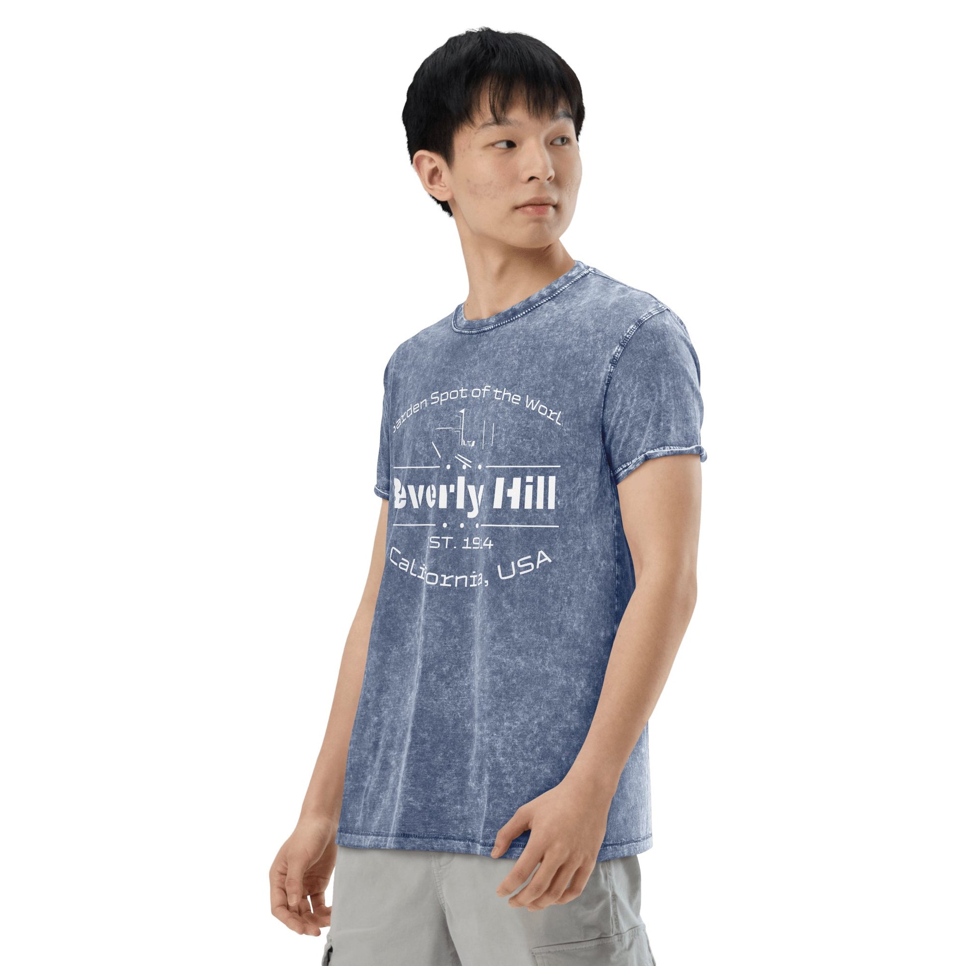 Denim T-Shirt "Beverly Hills" - Artexio