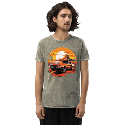 Denim T-Shirt "Ford Mustang" - Artexio