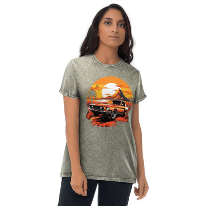 Denim T-Shirt "Ford Mustang" - Artexio