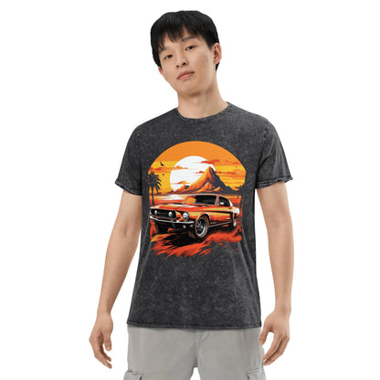 Denim T-Shirt "Ford Mustang" - Artexio