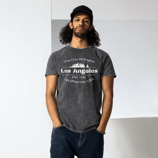 Denim T-Shirt "Los Angeles" - Artexio