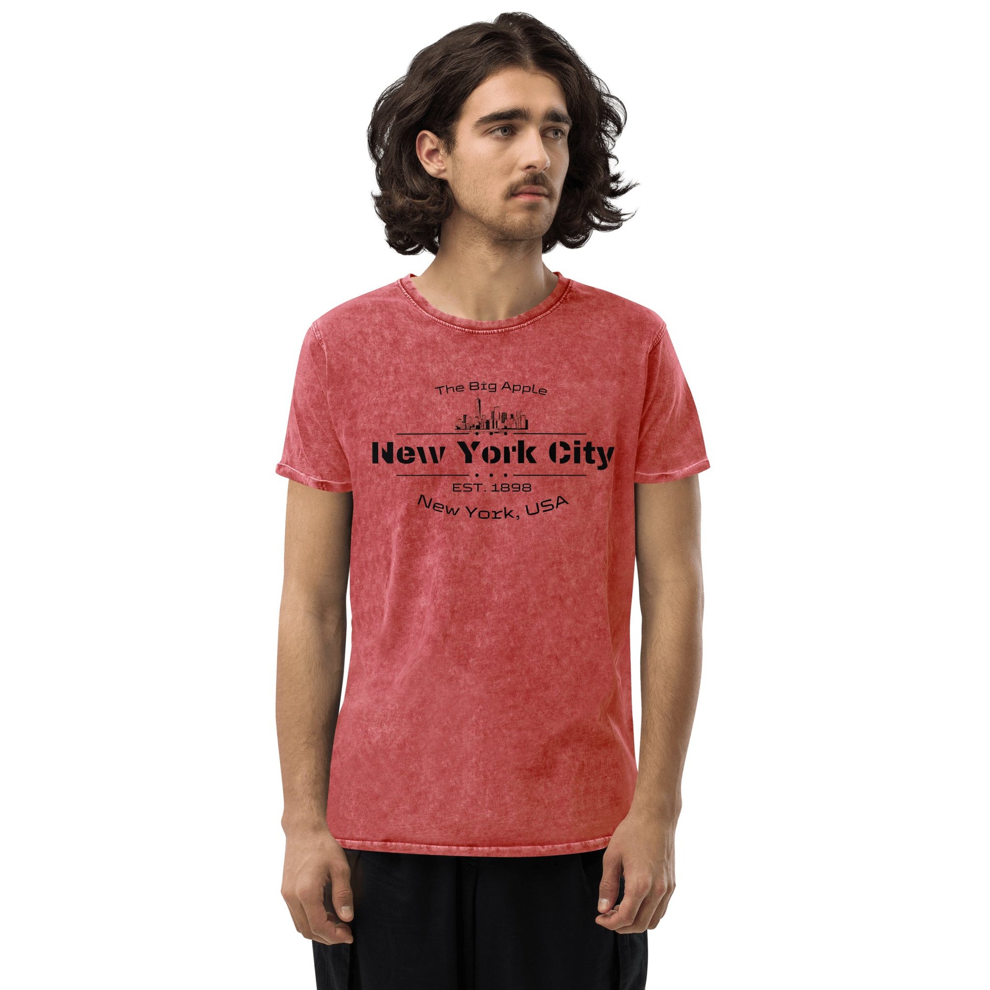 Denim T-Shirt "New York City" - Artexio