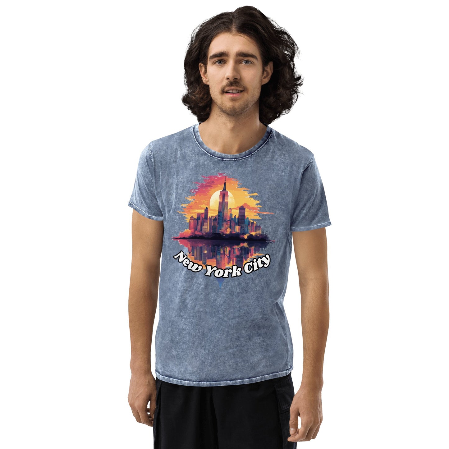 Denim T-Shirt "New York City" - Artexio