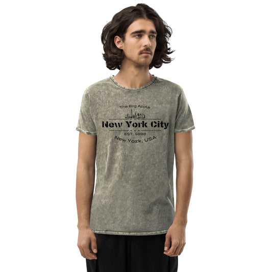 Denim T-Shirt "New York City" - Artexio