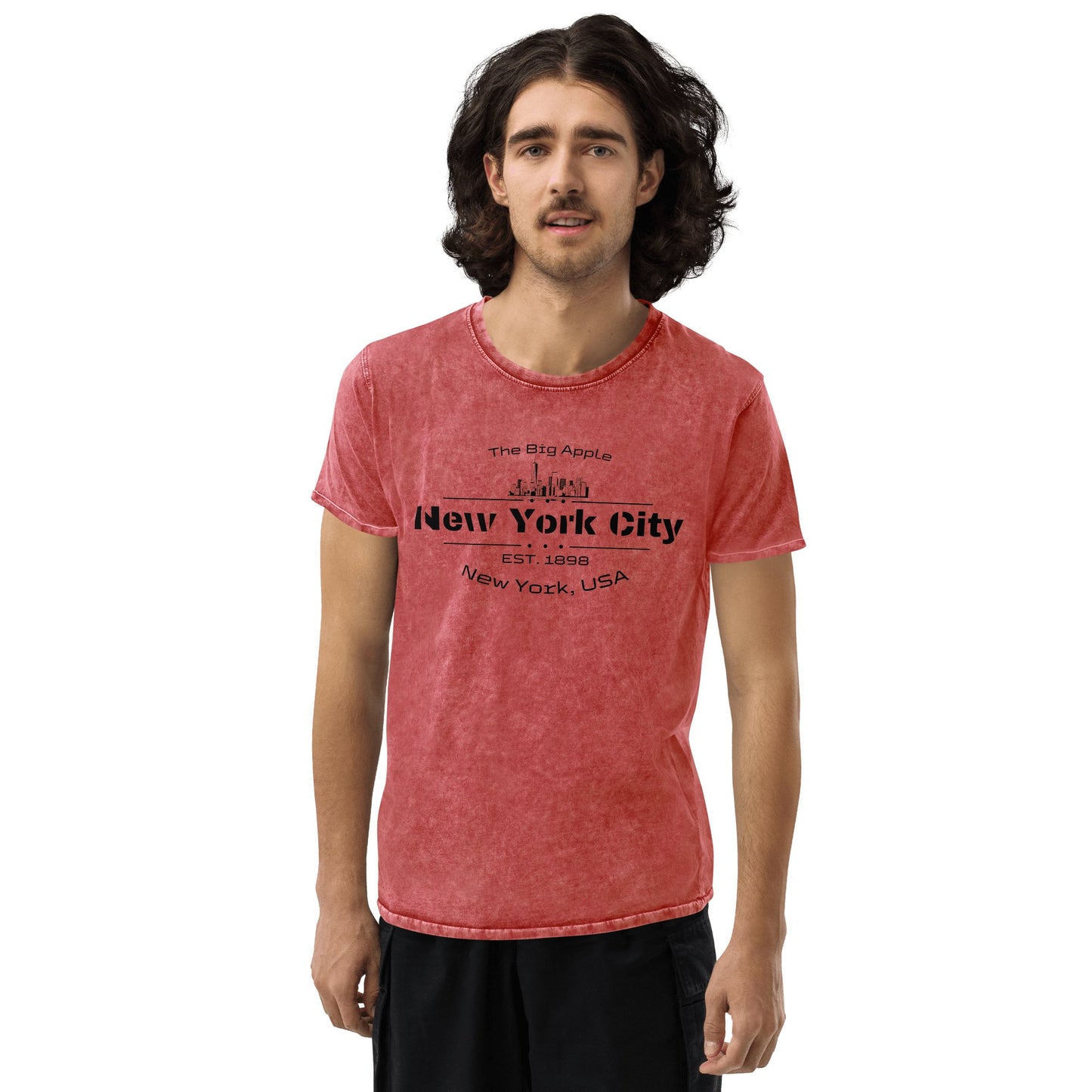 Denim T-Shirt "New York City" - Artexio