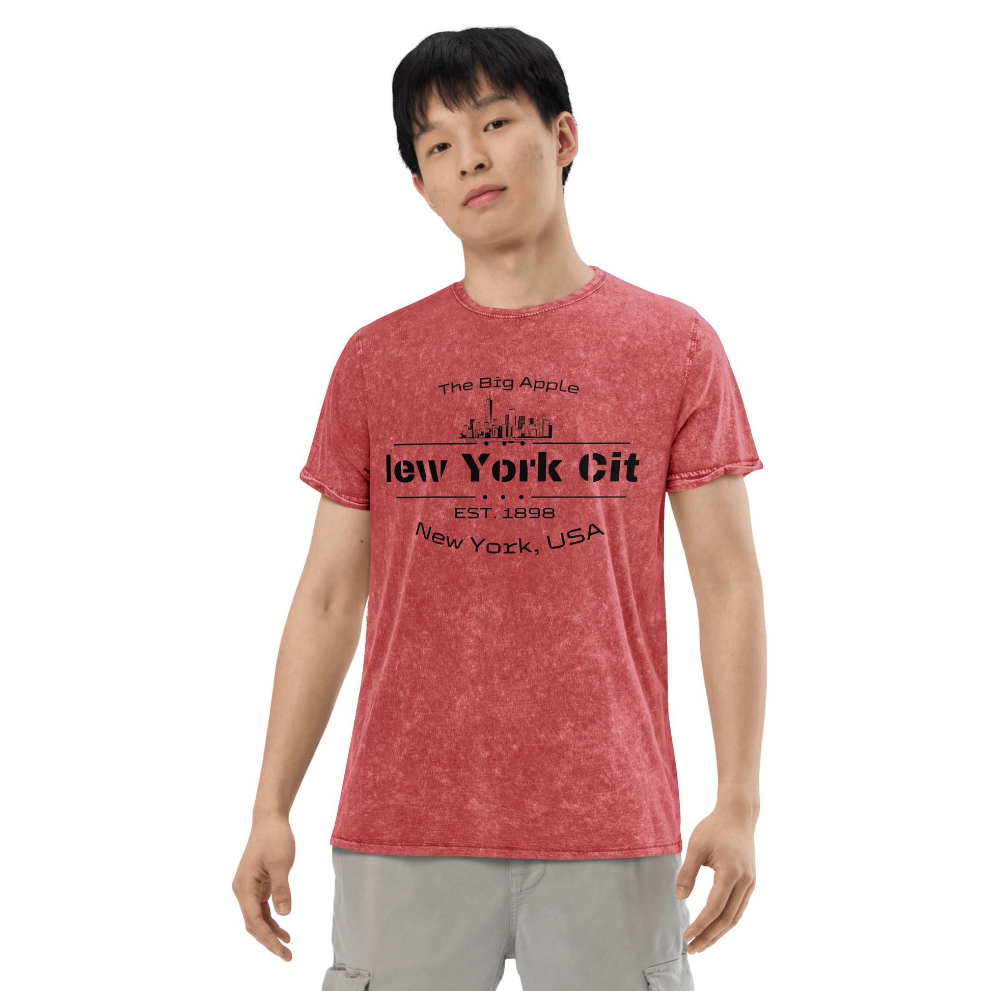 Denim T-Shirt "New York City" - Artexio