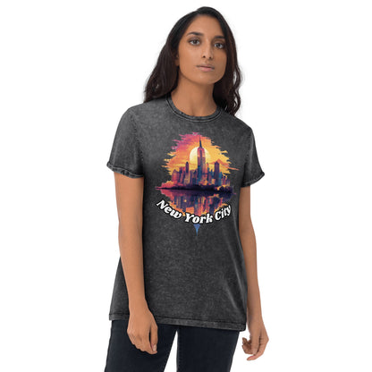 Denim T-Shirt "New York City" - Artexio