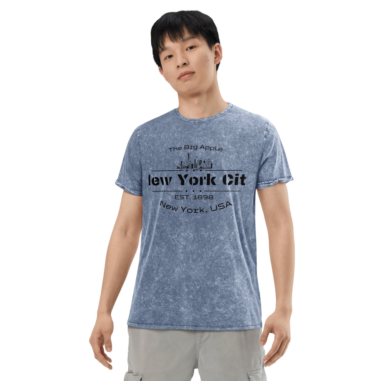 Denim T-Shirt "New York City" - Artexio