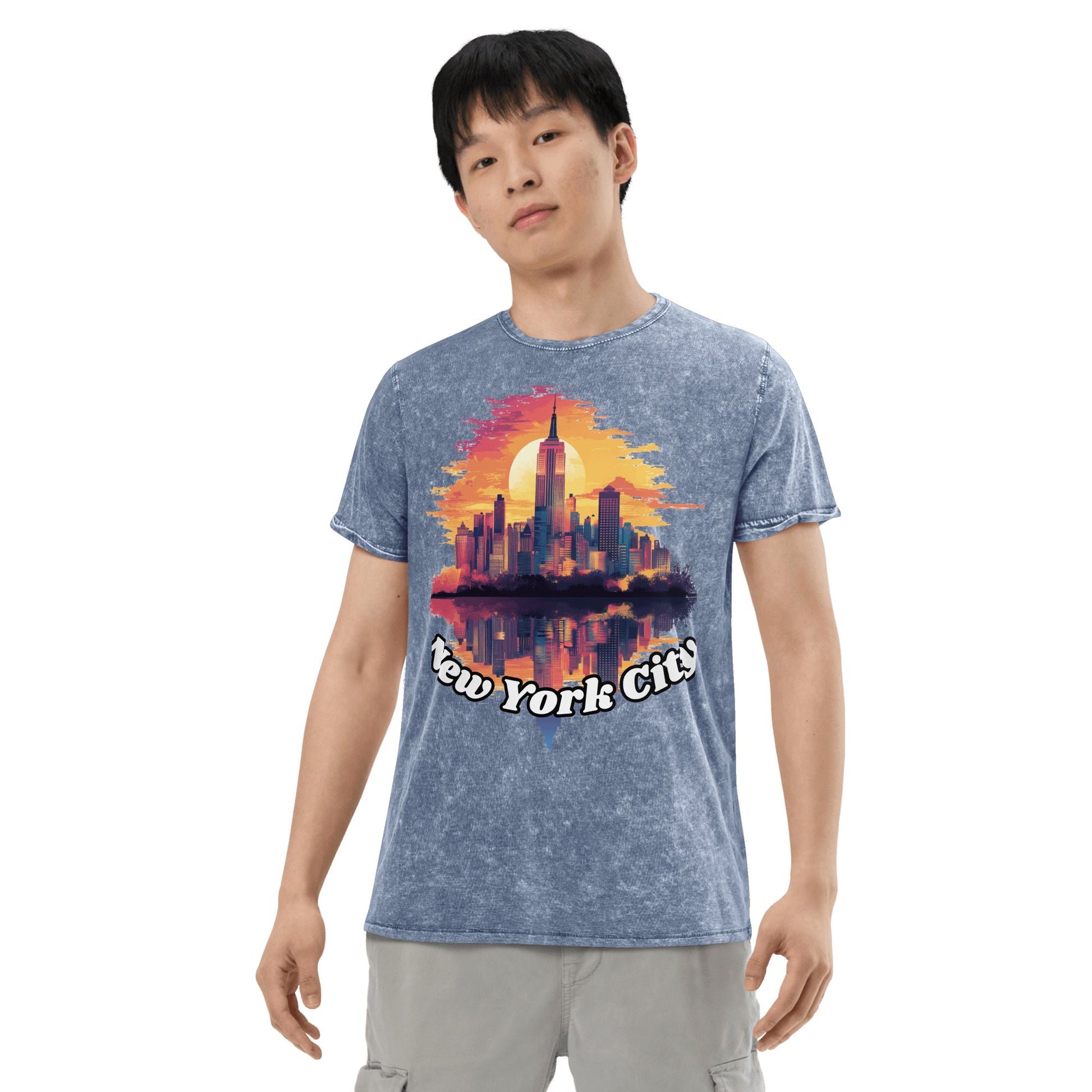 Denim T-Shirt "New York City" - Artexio