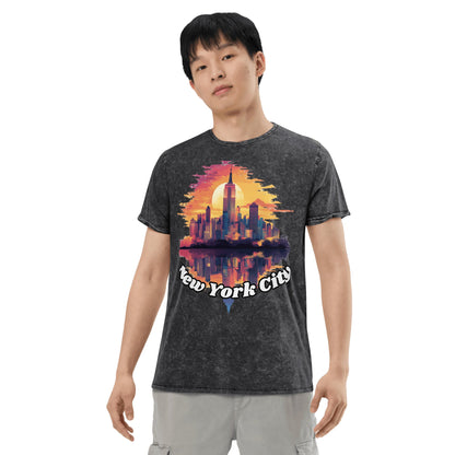 Denim T-Shirt "New York City" - Artexio