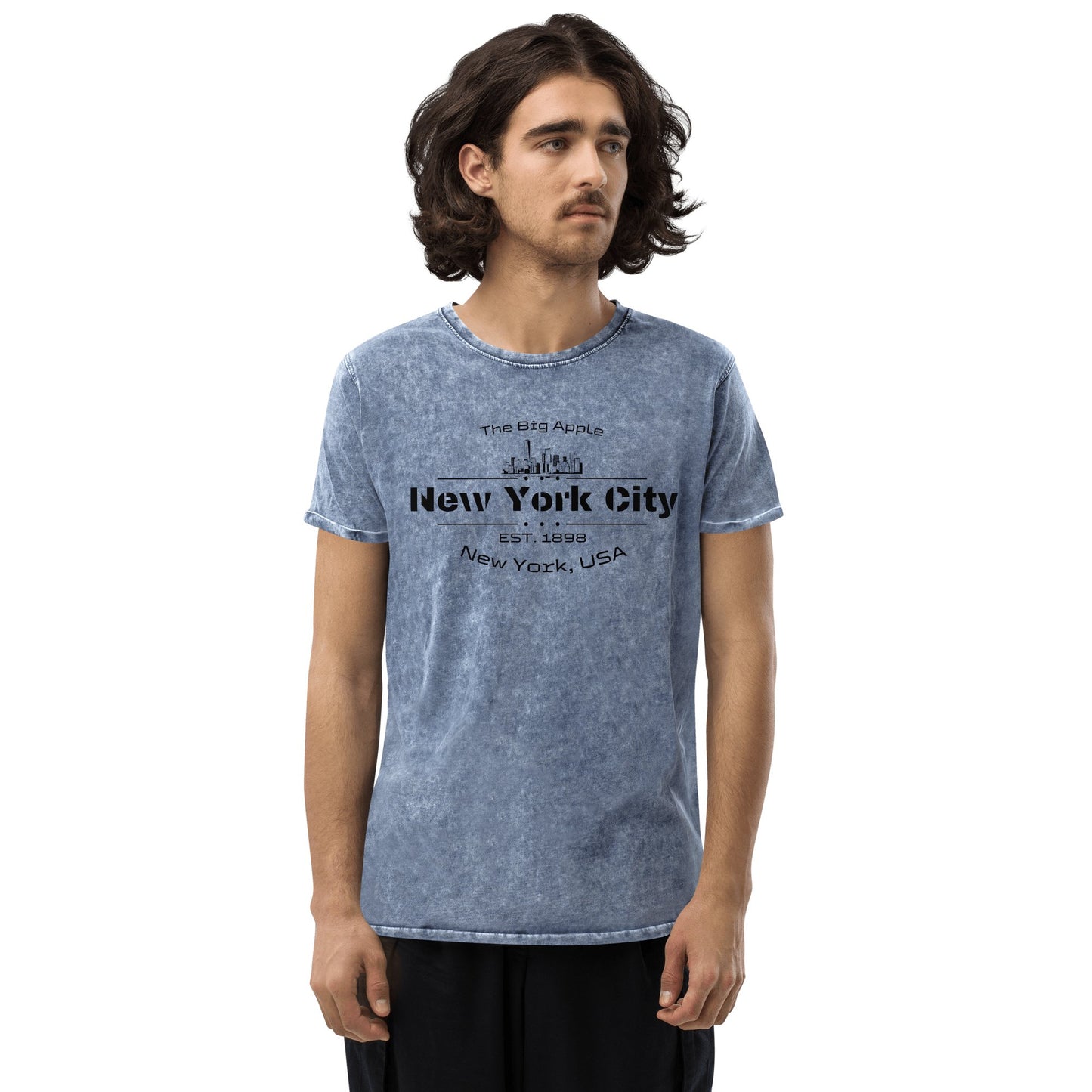 Denim T-Shirt "New York City" - Artexio