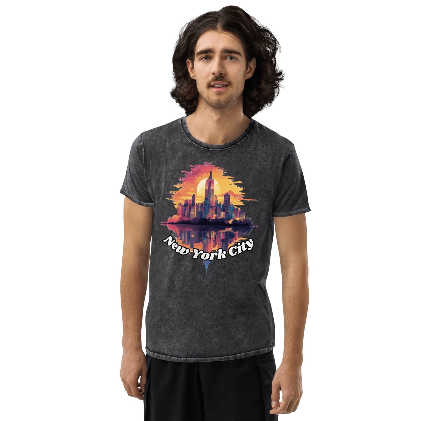 Denim T-Shirt "New York City" - Artexio