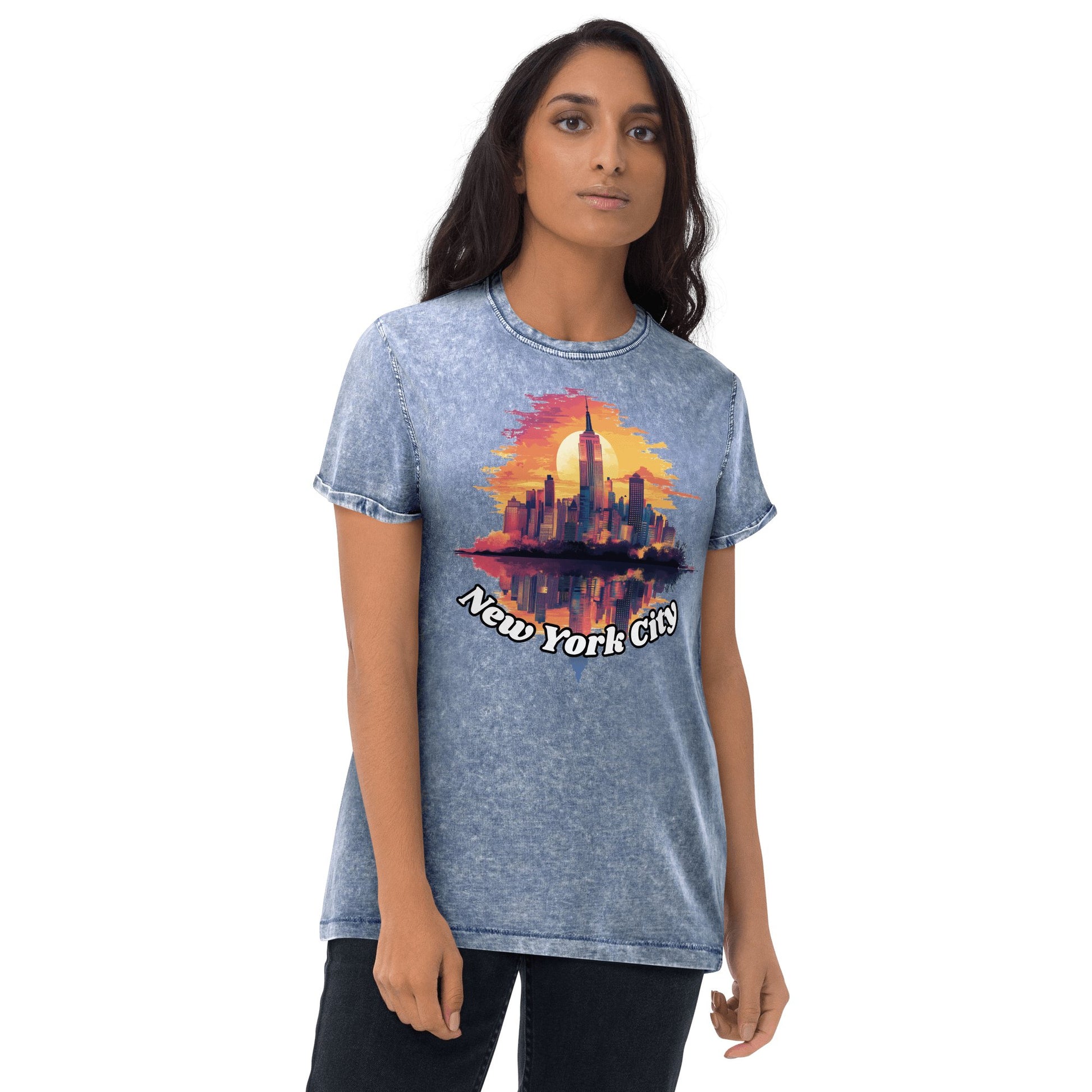 Denim T-Shirt "New York City" - Artexio