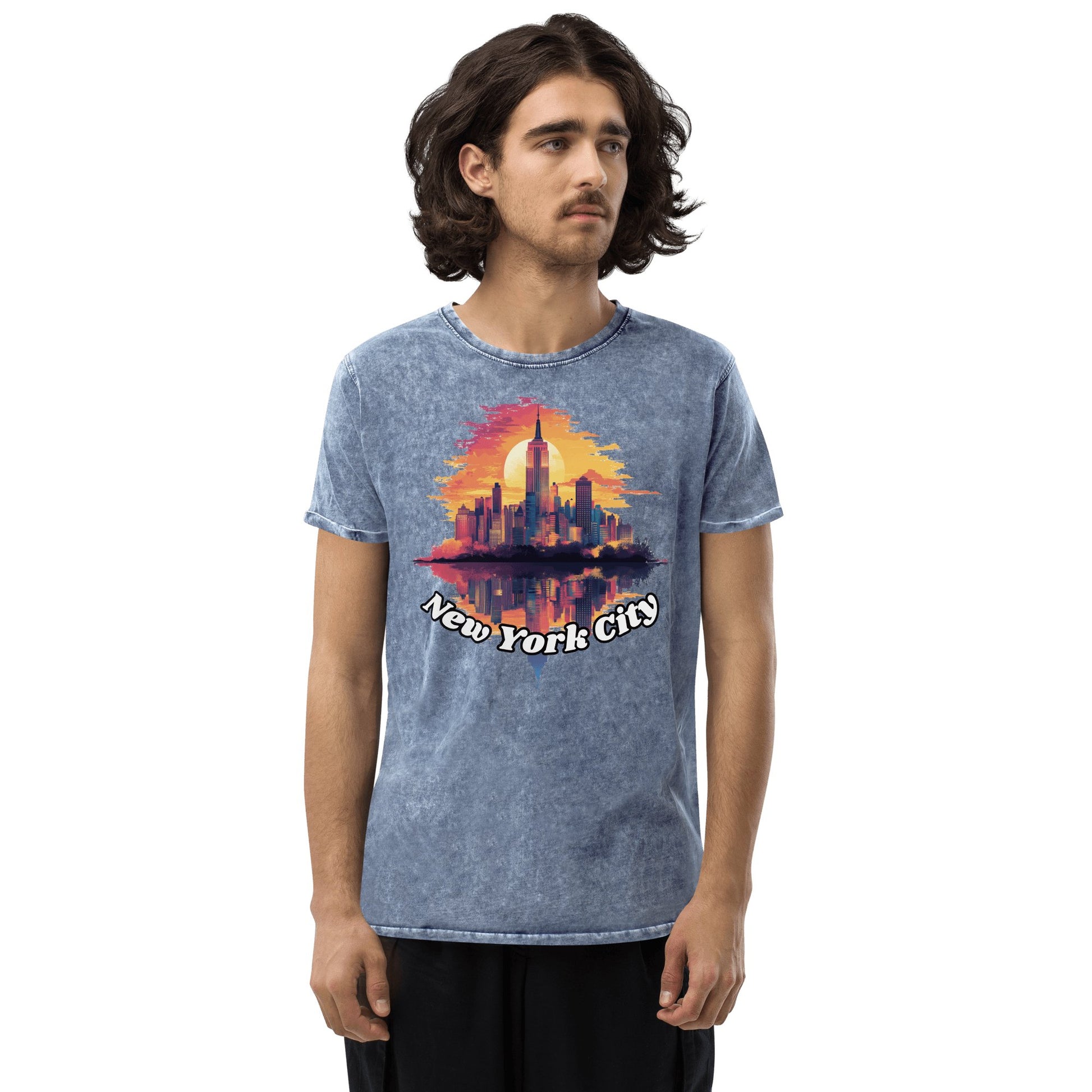 Denim T-Shirt "New York City" - Artexio