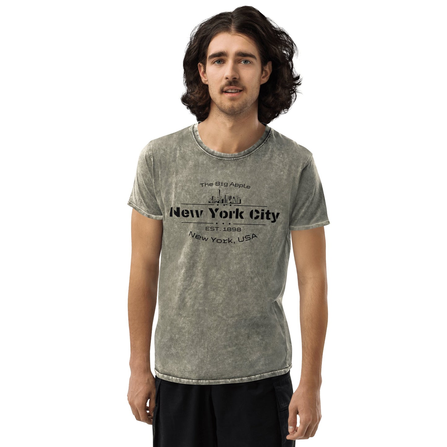 Denim T-Shirt "New York City" - Artexio