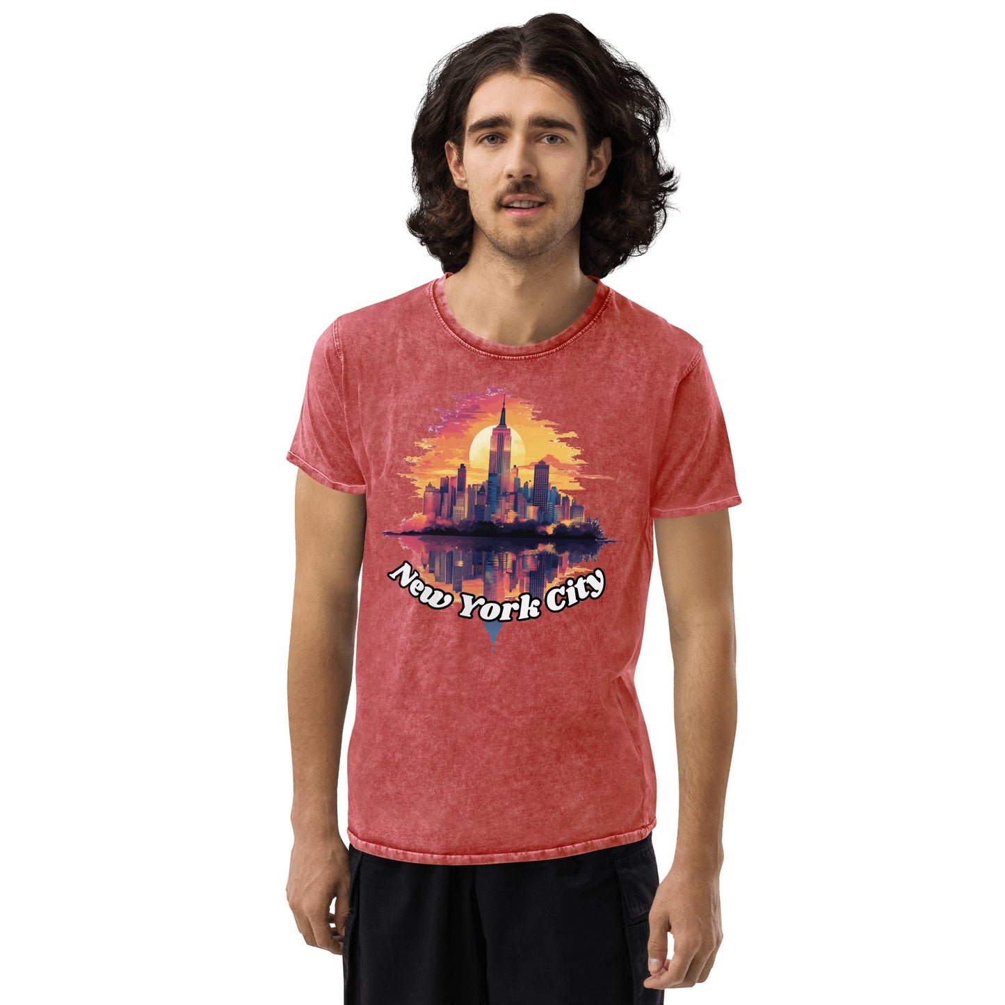 Denim T-Shirt "New York City" - Artexio