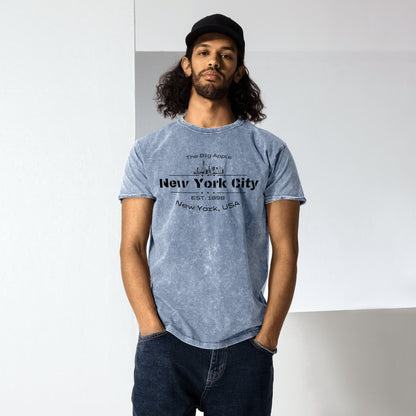 Denim T-Shirt "New York City" - Artexio