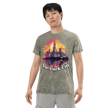 Denim T-Shirt "New York City" - Artexio