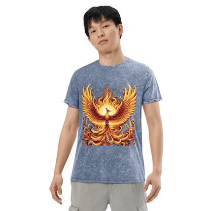 Denim T-Shirt "Phoenix" - Artexio