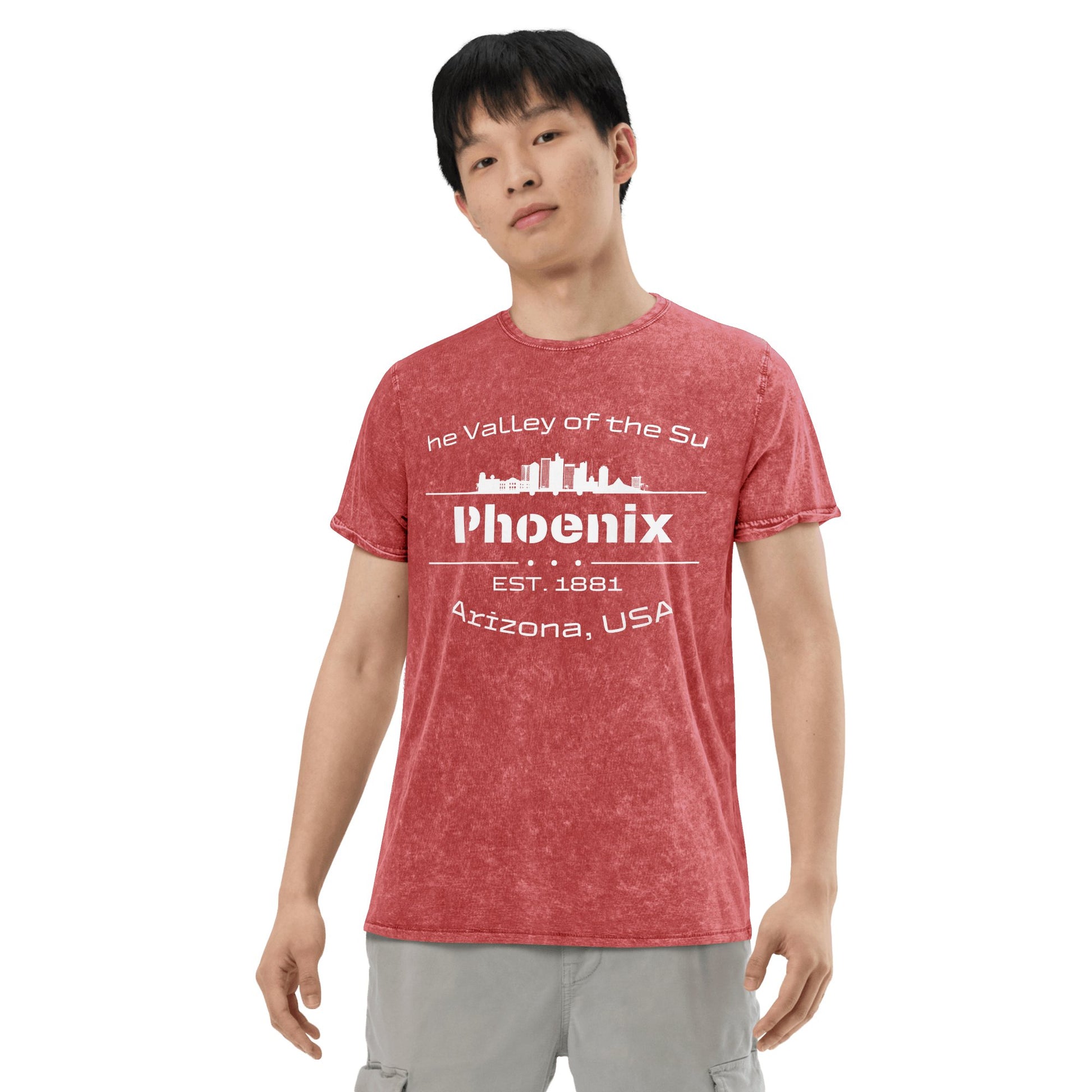 Denim T-Shirt "Phoenix" - Artexio