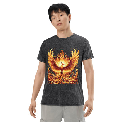 Denim T-Shirt "Phoenix" - Artexio