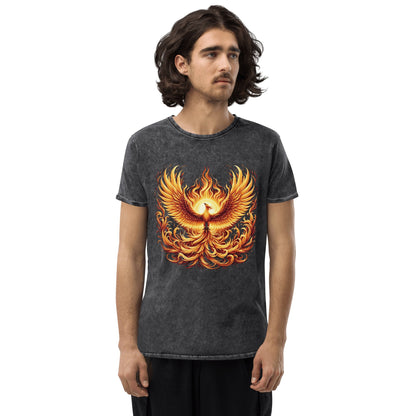 Denim T-Shirt "Phoenix" - Artexio