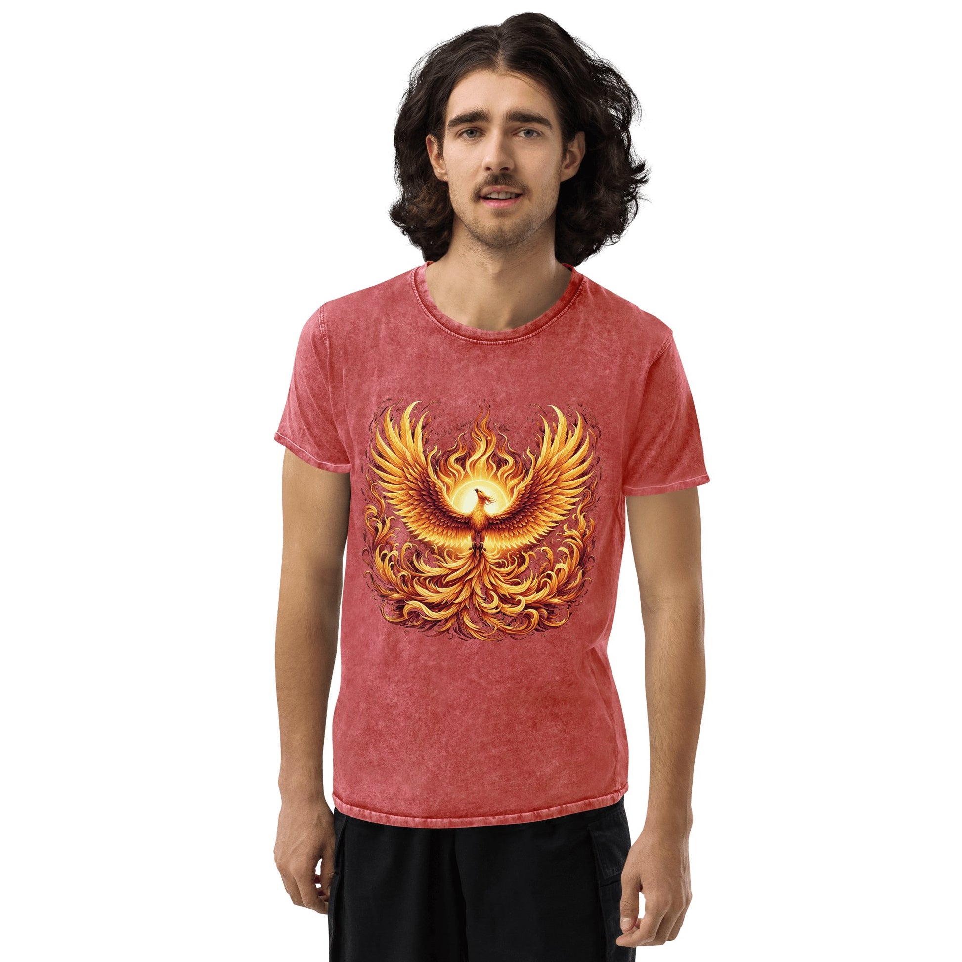 Denim T-Shirt "Phoenix" - Artexio