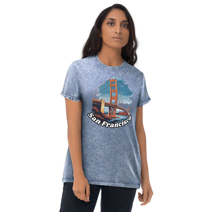 Denim T-Shirt "San Francisco" - Artexio