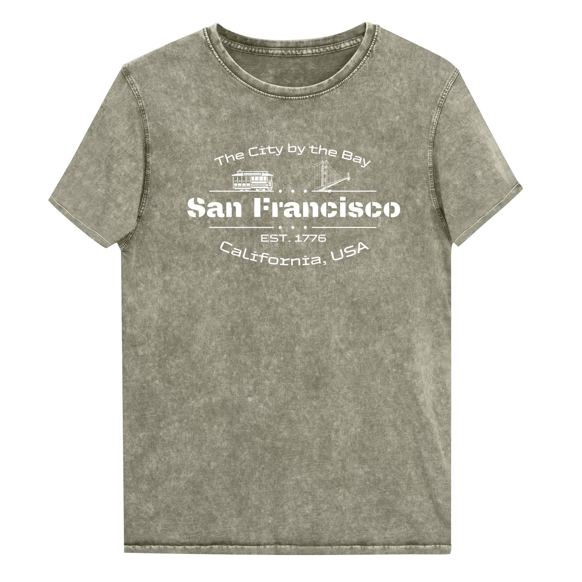 Denim T-Shirt "San Francisco" - Artexio