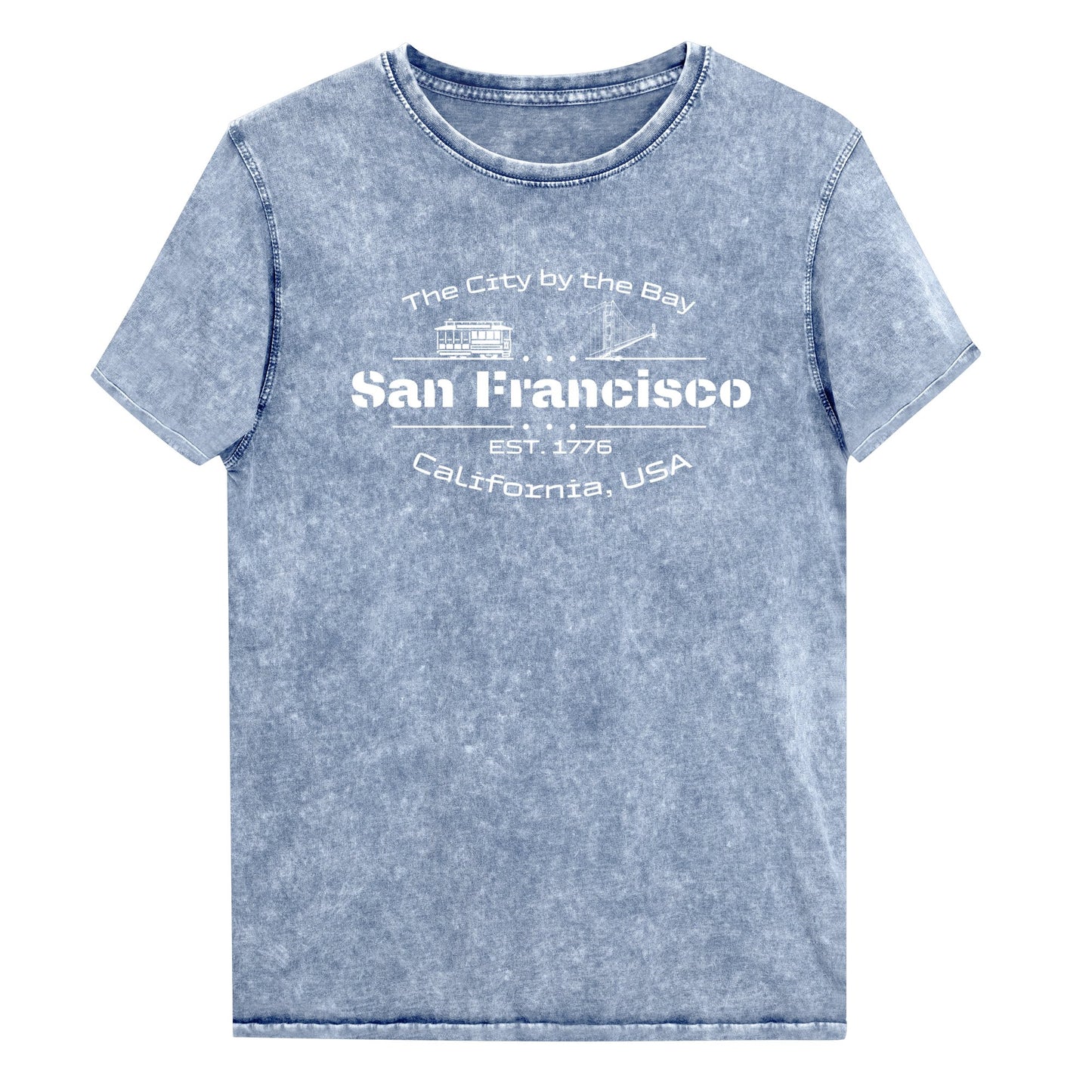 Denim T-Shirt "San Francisco" - Artexio