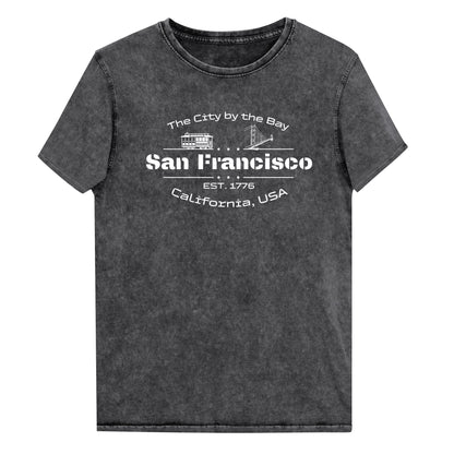 Denim T-Shirt "San Francisco" - Artexio