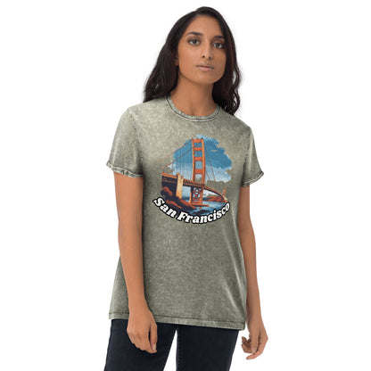 Denim T-Shirt "San Francisco" - Artexio