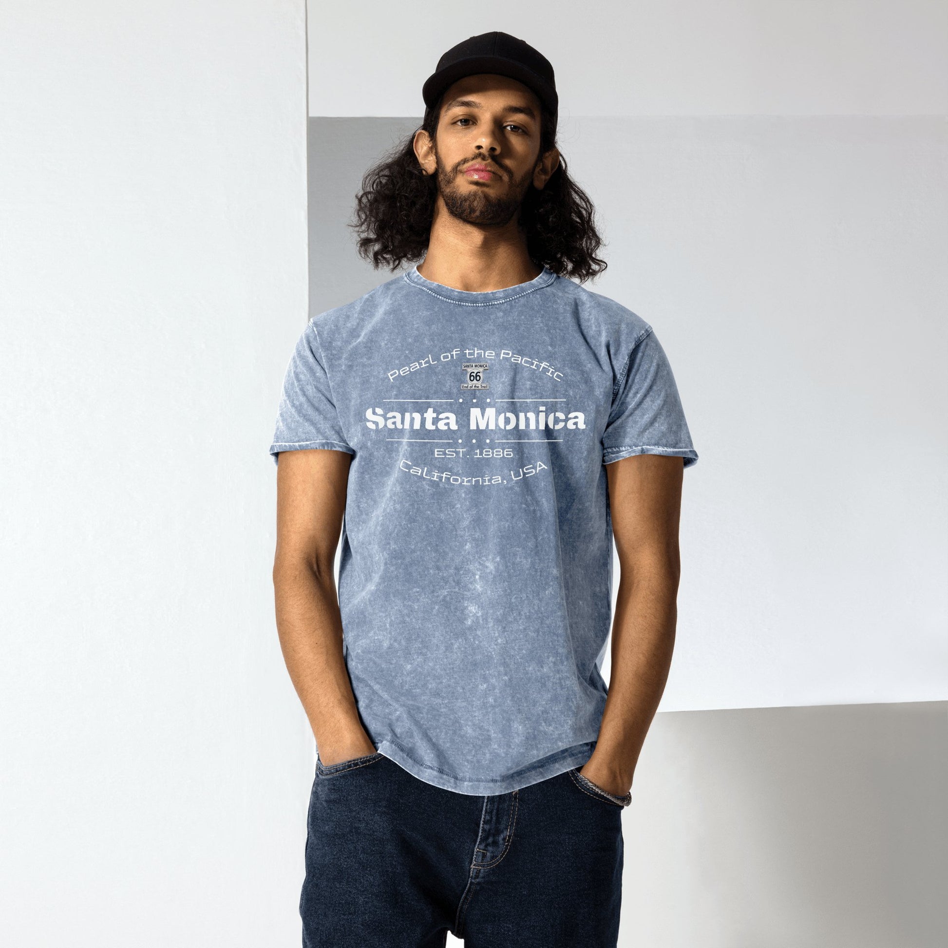 Denim T-Shirt "Santa Monica" - Artexio