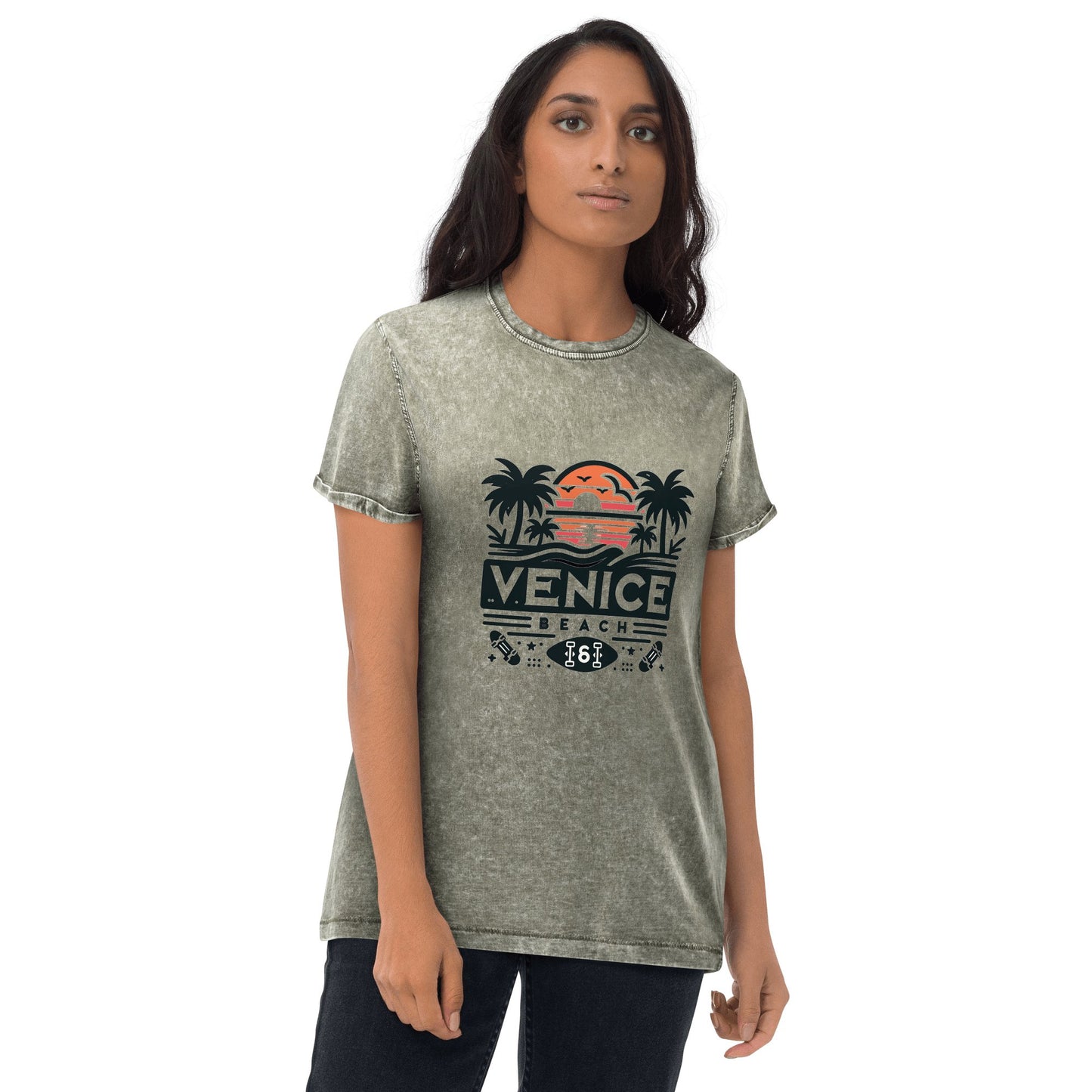 Denim T-Shirt "Venice Beach" - Artexio