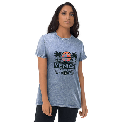 Denim T-Shirt "Venice Beach" - Artexio