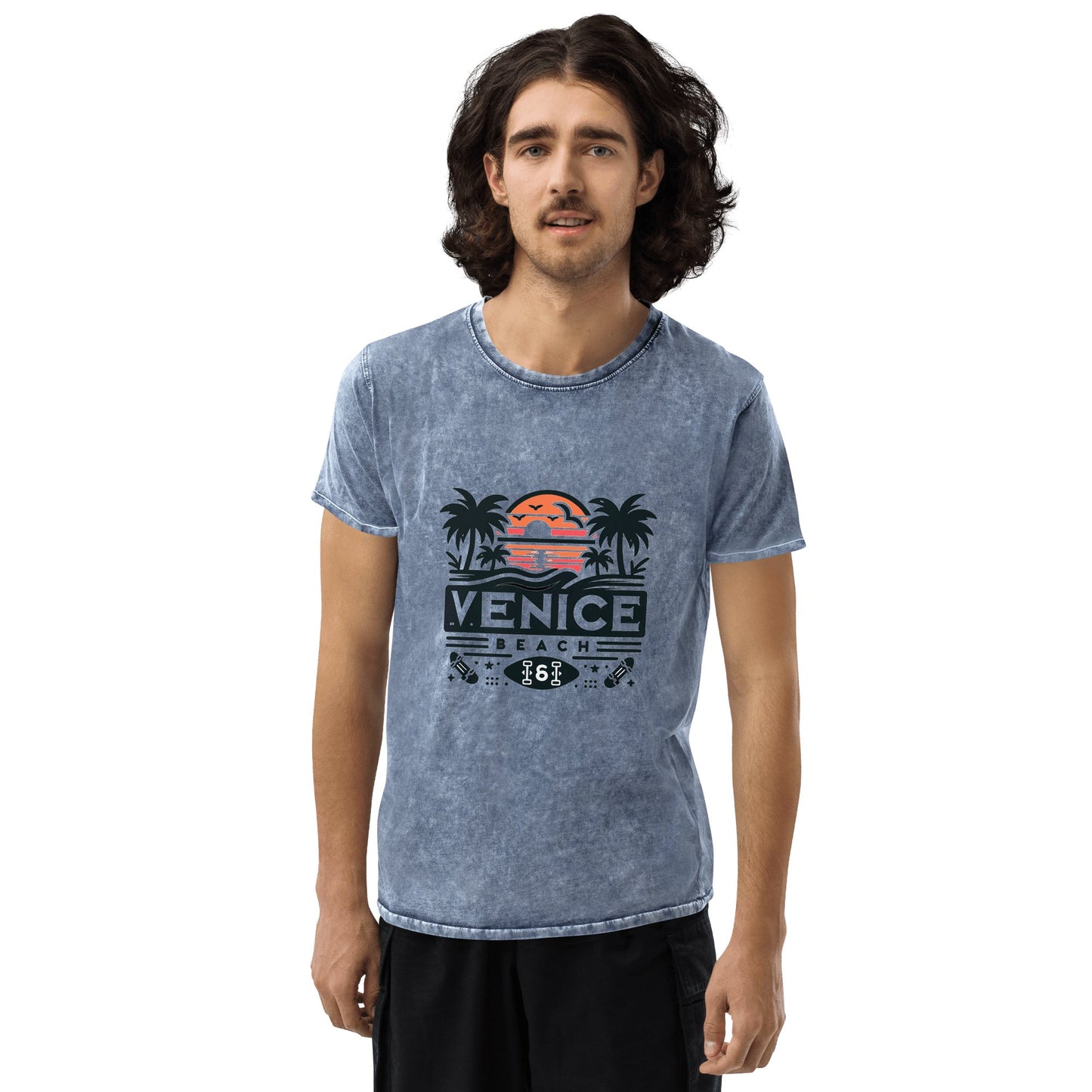 Denim T-Shirt "Venice Beach" - Artexio