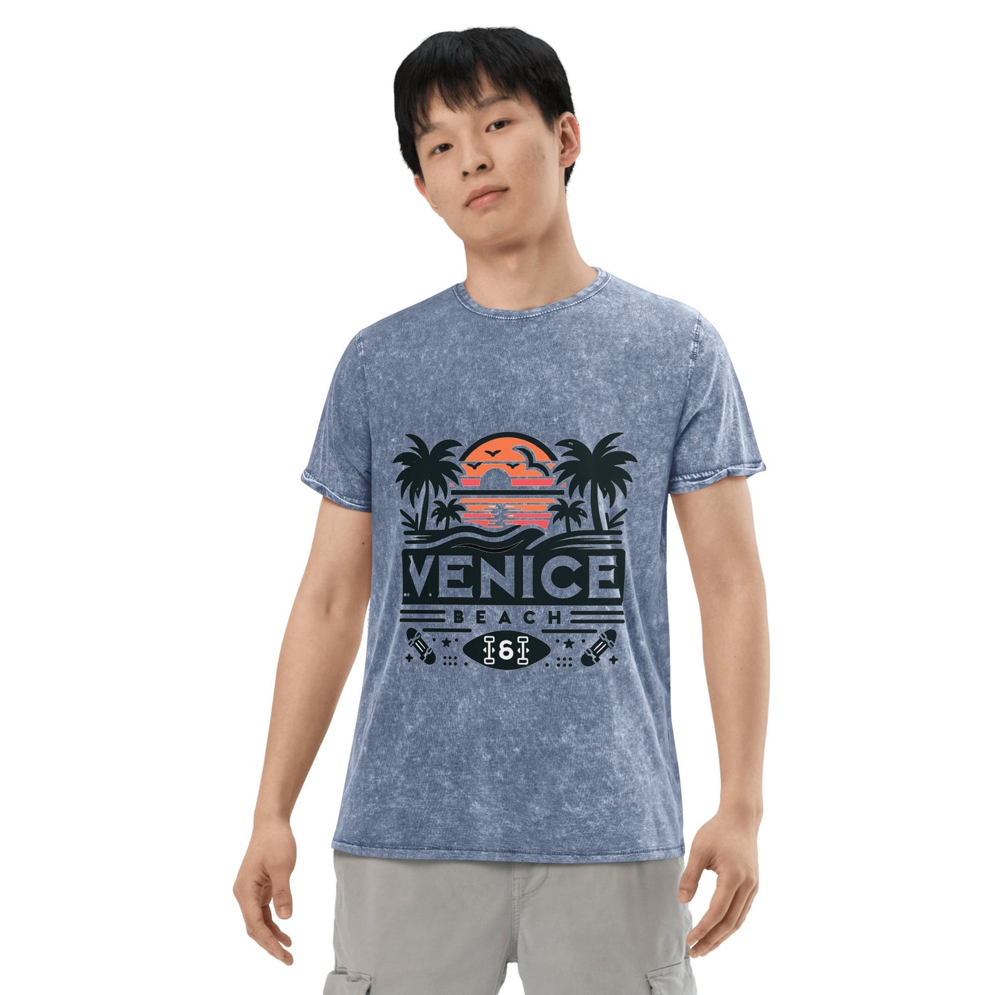 Denim T-Shirt "Venice Beach" - Artexio