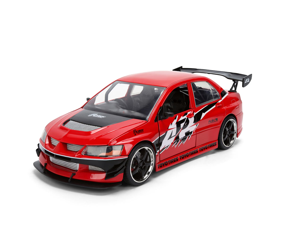 Jadatoys Mitsubishi Lancer Evolution IX 2006 - Fast & Furious 1:24 Model